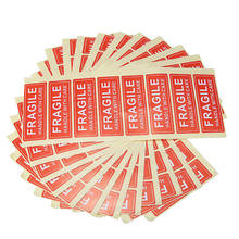 100pcs Fragile Warning Label Sticker Up and Handle With Care Label Warning Stickers 75*25mm 2024 - buy cheap