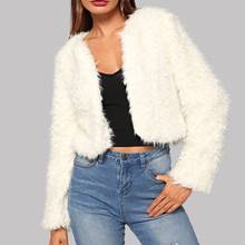 JAYCOSIN Winter Faux Fur Coat Women Autumn Thick Plus Size Fluffy Teddy Jacket Coat Female Pockets Plush Overcoat Outerwear Z917 2024 - buy cheap