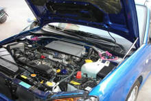 Car Styling Front Hood Bonnet Modify Gas Struts Lift Support Shock Damper Carbon Fiber for Subaru Impreza GC7 GC8  1993-2001 Alu 2024 - buy cheap