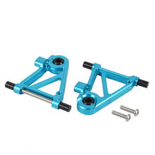 1/10 rc liga de alumínio conjunto braço suspensão dianteira para tamiya TT-02 tt02 atualizar 51528 b peças 2024 - compre barato