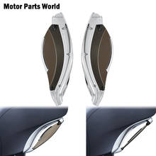 Motorcycle Adjustable Batwing Fairing Side Wing Air Deflector Smoke For Harley Touring Electra Glide Tri Glide FLHX 2014-2019 2024 - buy cheap