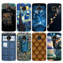 Box Doctor Who van gogh Phone Case For Motorola Moto G9 G8 G7 G6 G5S E6 E5 Plus Power Play + EU One Action Macro Vision Cover 2024 - buy cheap