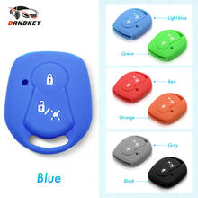 Dandkey  2 Buttons Remote Key Case Car-Styling Silicone Car Key Case Cover For Ssangyong Actyon Kyron Rexton 2024 - buy cheap