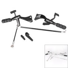 Motorcycle Forward Control Foot Pegs Levers Linkage For Harley Sportster 883 Super Low /Iron & 1200 Custom/Forty Eight 2014-2017 2024 - buy cheap