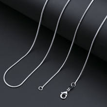 5Pcs Stainless Steel Round Snake Chain Necklace With Lobster Clasp Men Women Jewelry Necklace Accessories Findings 18 Inches 2024 - buy cheap