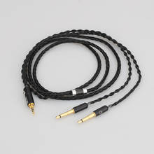 8-ядерный 2,5/4,4 мм сбалансированный обновленный кабель для наушников Meze 99 Classics T1P T5P t1 d8000 MDR-Z7 D600 D7100 ручной работы 2024 - купить недорого