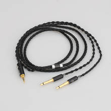 8 Cores 2.5/4.4mm Balanced Upgrade Cable for Meze 99 Classics T1P T5P t1 d8000 MDR-Z7 D600 D7100 Headphone Handmade 2024 - buy cheap