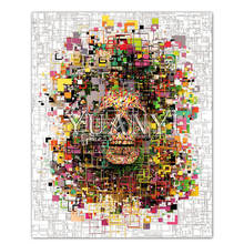 Mosaico de diamantes 5D para decoración del hogar, bordado de punto de cruz con diseño de cráneo colorido abstracto, Cuadrado completo, bricolaje 2024 - compra barato