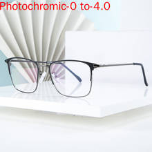 Fashion Square Myopia Optical Sunglasses Sun Photochromic Finished Men Optical Glasses Myopia Prescription Glasses Frame UV NX 2024 - buy cheap