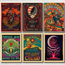 Diamond Painting 5D DIY Diamond Embroidery The Grateful Dead Posters Diamond Painting Mosaic Cross Stitch Handmade Gift 2024 - buy cheap