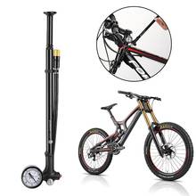Bicycle Pump Mountain Bike Road Bike Shock Absorber Bicycle Manual Air Pump With Pressure Gauge Hose Bicycle Accessories 2024 - buy cheap