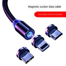 Cable magnético de carga rápida, Cable Micro USB tipo C para Iphone, Xiaomi, cargador de datos magnético, Cable USb 2024 - compra barato