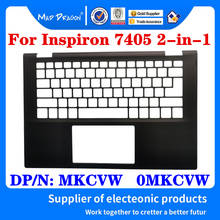 New Original MKCVW 0MKCVW For Dell Inspiron 7405 2-in-1 Laptop Palmrest Upper Cover Case Assembly Keyboard case Black 2024 - buy cheap