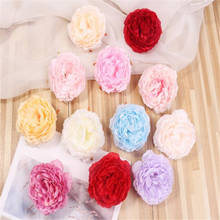 100Pcs Fake Peony Flower Heads Simulation Round Peonies for Wedding Christmas Party Home Showcase Decorative Artificial Flowers 2024 - buy cheap