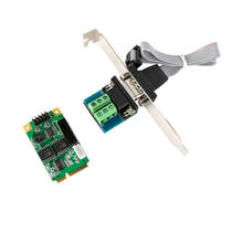 Mini adaptador de expansão pci-e usb 2.0 para rs 232 rs422 rs485, placa serial db9 rs232 rs422 rs485, mini adaptador pci express, ft231, novo adaptador 2024 - compre barato