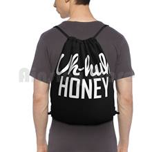 Uh Huh Honey 2 Backpack Drawstring Bags Gym Bag Waterproof Kanye West Kanye Music Hip Hop Rap Bound 2 Cute 2024 - buy cheap