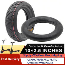 10 Inch Electric Skateboard Tire 10x2.5 for Electric Scooter Skate Board 10x2.50 Inflatable Wheel Tyre Outer Tire электросамокат 2024 - buy cheap