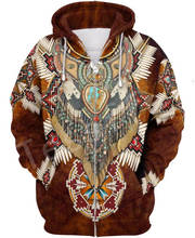Tessffel Indian Native culture Harajuku Casual Colorful Tracksuit New Fashion 3DPrint Unisex Hoodie/Hoodies/Zipper Men Women s-5 2024 - buy cheap