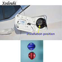 Автомобильный внутренний газовый/топливный/масляный бак крышка наклейка накладка рамка лампа для Lexus UX CT IS ES LS NX RX LX LC RC GS GX LF LM 1 шт. 2024 - купить недорого