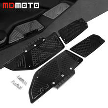 Pedales de reposapiés delantero y trasero para moto, estriberas para YAMAHA TMAX 530, t-max530, SX, DX, T-MAX, TMAX530, 2017, 2018, 2019 2024 - compra barato