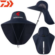 2019 Daiwa SPECIAL Fishing Cap UV Protection Face Neck Cover Sun Protcet DAWA Fishing Hats Outdoor Fishing Hiking Visor Hat 2024 - buy cheap