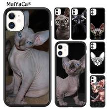 MaiYaCa FUNNY NAKED CAT SPHINX Phone Case Cover For iPhone SE 6s 7 8 plus X XR XS 11 12 13 pro max Samsung Galaxy S9 S10 shell 2024 - buy cheap