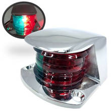 ISURE MARINE Bi-Color Combination Deck Mount Bow Navbigation Light For Boat LED/Tungsten 2024 - buy cheap