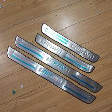 For Chevrolet Captiva stainless steel Car door cover outside door sill plate Accessories 2024 - buy cheap