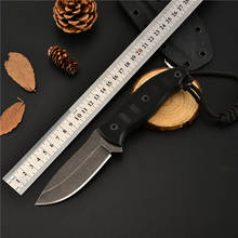 Outdoor Tactical Knife Survival Hunting Tool Pocket Knives A2 Steel High Hardness CS GO Self Defense Military Fixed Blade Knife 2024 - buy cheap