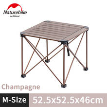 NaturehikeTravel Outdoor Camping Aluminum Folding Table and Chair Set Outdoor Table Folding Barbecue Picnic Table 2024 - buy cheap