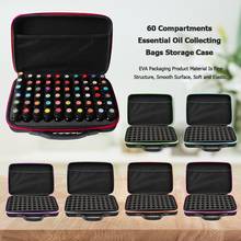 Essential Oil Storage Nail Polish Storage Bag Box 10ml 60 Bottles Oil Collecting Bag Portable Carrying Cases EVA  Durable Nylon 2024 - buy cheap