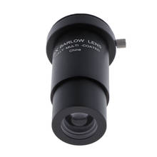 Telescope Eyepiece Barlow Lens 3X Magnification 1.25 Inch Universal T Ring Adapter 2024 - buy cheap