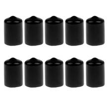 10 Pieces Pool Cue Stick Tip Protective Cover Case Black Family Game Snooker Billiard Pool Cue Accessories 2024 - buy cheap