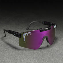 Стильный Для мужчин негабаритных TR90 поляризованные Pit Viper солнцезащитные очки UV400 Регулируемая защита Gafas de sol цельное стекло разноцветные 2024 - купить недорого