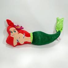 Boneca de pelúcia do filme da pequena sereia, brinquedos de pelúcia macios para presente de aniversário para crianças, 50cm 2024 - compre barato