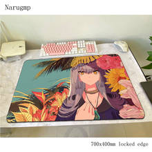 Girl Anime mats 700x400x4mm Christmas gifts gaming mouse pad big keyboard mousepad xl notebook gamer accessories padmouse mat 2024 - buy cheap