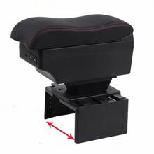 For 500X armrest box USB Charging heighten Double layer central content holder ashtray accessories 2024 - buy cheap