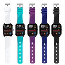 Silicone Strap for Amazfit GTS /PoP/Bip Bracelet for Xiaomi Huami Amazfit GTS Smart Watch Band 2024 - buy cheap