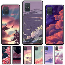 Pink Sky Aesthetic Clouds Phone Case For Samsung Galaxy A52 A12 A32 A72 A20e A21S A20S A50 A70 A11 A31 A41 A51 A71 2024 - buy cheap