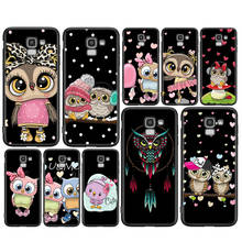 Lovely Animal Owl Cover For Samsung Galaxy J8 J7 Duo J6 J5 Prime J4 Plus J3 J2 Core 2018 2017 2016 Phone Case 2024 - buy cheap