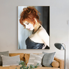 5D Full drill Diamond Painting Kits Famous Musician Mylene Farmer Image DIY Diamond Embroidery Woman Diamond Mosaic Handcraft 2024 - buy cheap