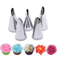 Leaf Rose Cream Cupcake Pastry Nozzles Fondant Cake Decorating Icing Piping Tips Baking Tools 2024 - buy cheap