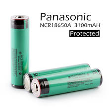 Panasonic Protected 18650 3100mAh 3.7V Lithium-ion Rechargeable Battery for NCR18650A Flashlight Laptop Batteries with PCB 2024 - buy cheap