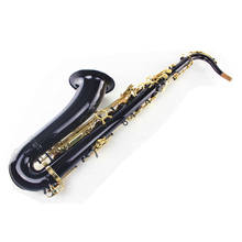 França tenor saxofone preto r54 sax b flat top instrumento musical saxe resistente ao desgaste preto níquel ouro profissional sax 2024 - compre barato