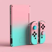 Цветной чехол для Nintendo Switch, оболочка NS Joy-Con с полным покрытием, милый защитный чехол, чехол, аксессуары для игровой консоли 2024 - купить недорого