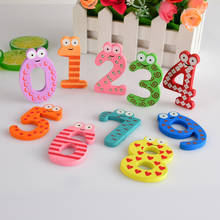 Letter A-Z Number 0-9 Cartoon Wooden Number Children's Early Education Supplies Fridge Magnet 2024 - buy cheap