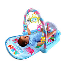 Baby Play Mat Toy Baby Rug Pedal Piano Play Music Crawling Mats Game Blanket Toy With Ringing Bell Rattle Baby Fitness Game Pad 2024 - buy cheap
