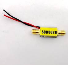 50MHz-6GHz RF Amplifier Small Signal Amplifier Broadband Amplifier SBB5089 with Shielding Box 2024 - buy cheap