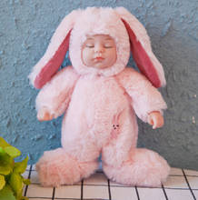 Boneca felpuda de pelúcia, brinquedo para dormir, imitação de boneca adorável, 40cm 2024 - compre barato