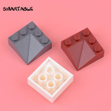 Smartable Slope 3x3 (25°) Double Concave Building Blocks MOC Parts Toys For Kids Compatible 99301 20pcs/lot 2024 - buy cheap